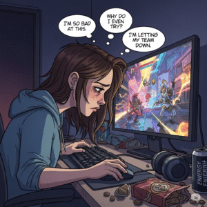 Impacto da baixa autoestima no jogo